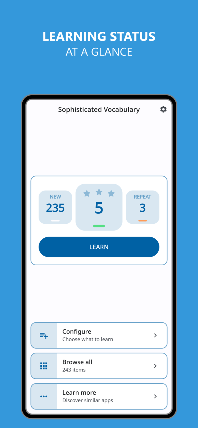 Sophisticated Vocabulary