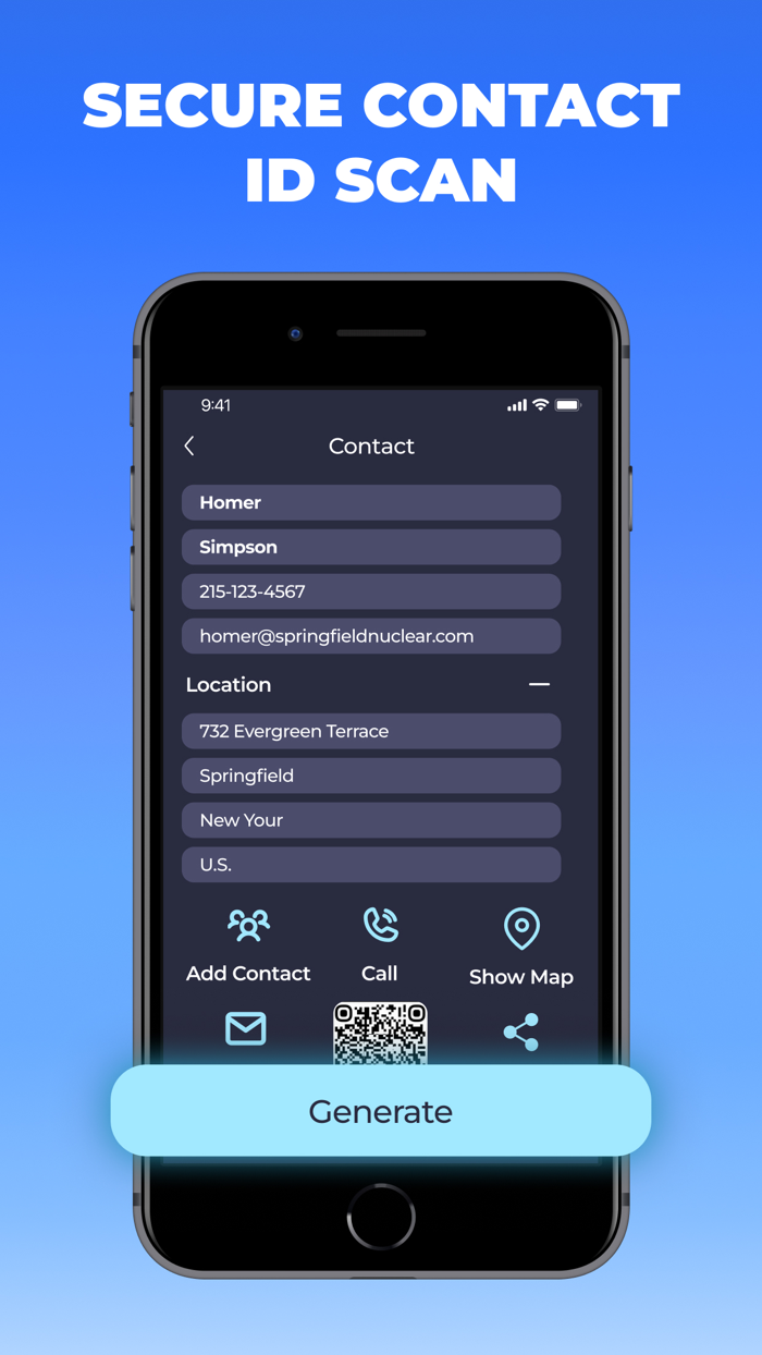 QR Code Generator and Scanner.