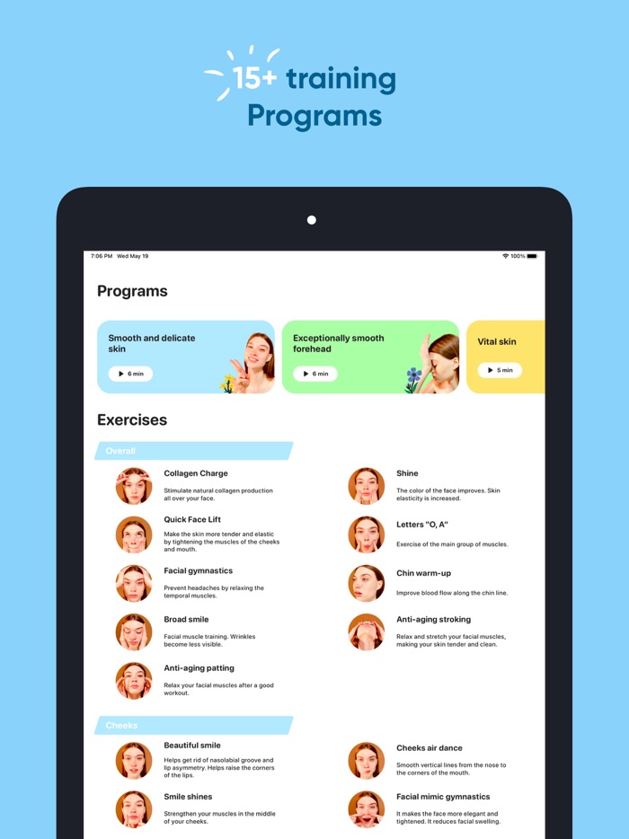 Face Yoga – Massage Exercises