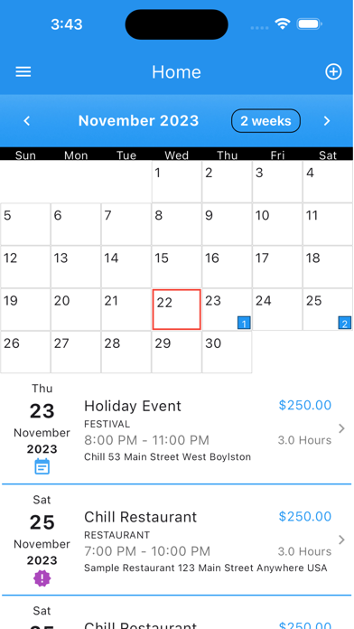 EventsSee Screenshot