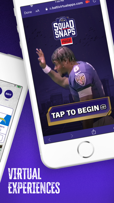 Baltimore Ravens Mobile Screenshot