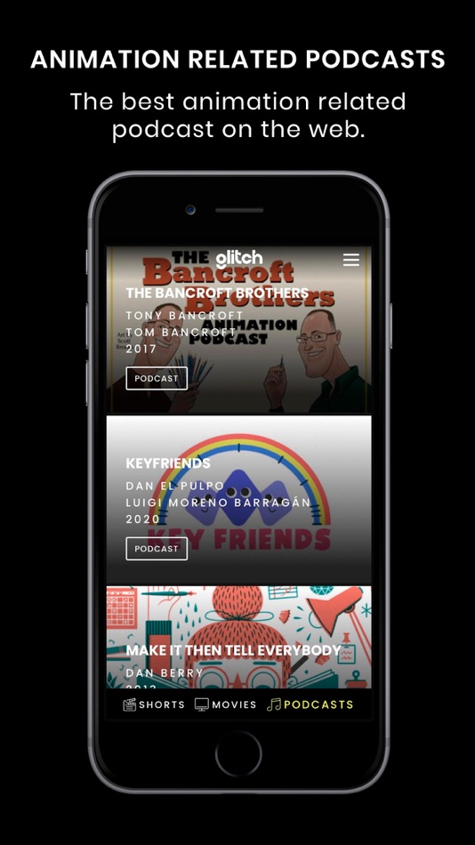 #3. GLITCH Animation (iOS) 由: Tribes Media