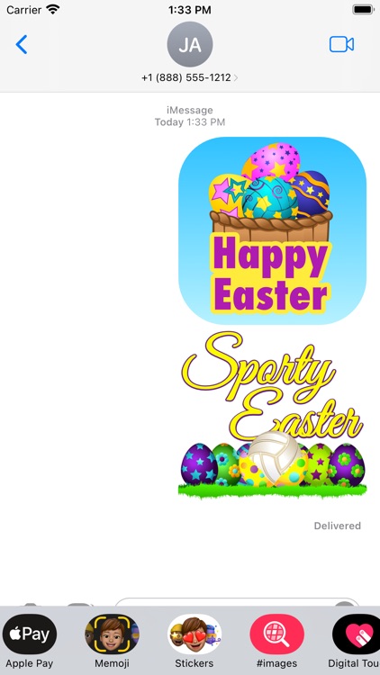 Easter Volleyball Stickers screenshot-4
