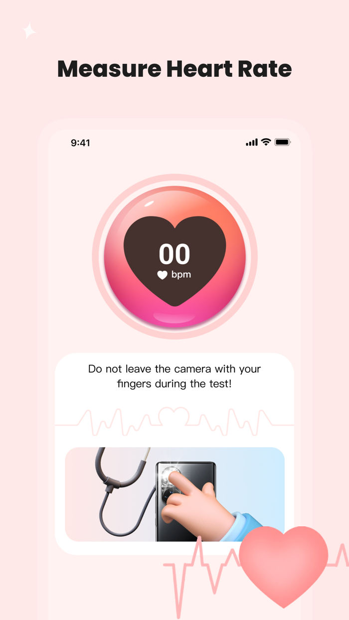 Blood Pressure APP-pulse track