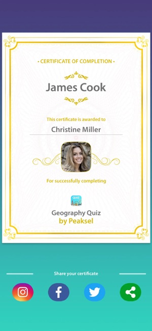 Quiz de Geografia - Perguntas e Respostas para Android e iOS