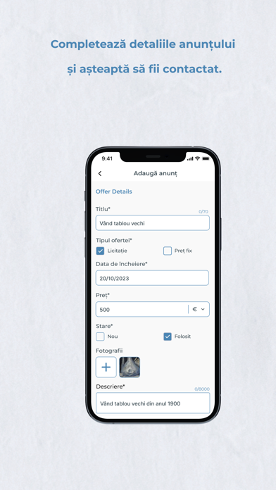 Auxby - Preț fix sau Licitație Screenshot