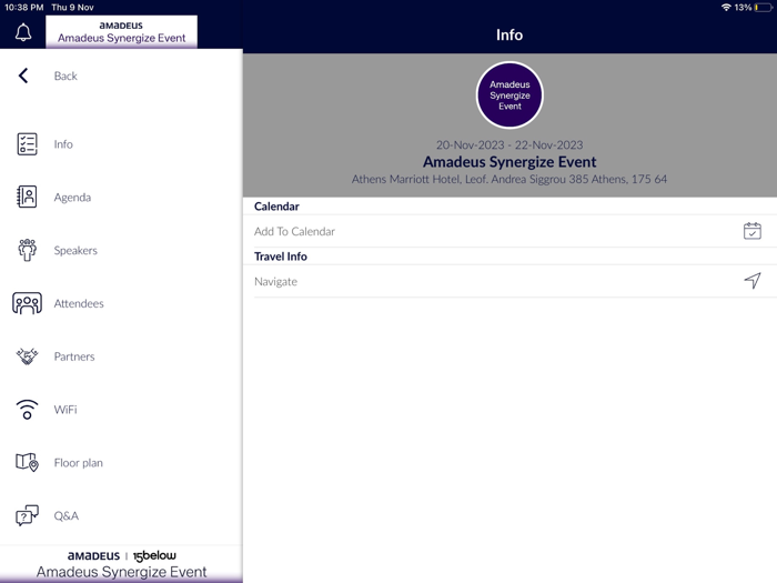 Amadeus Global Events