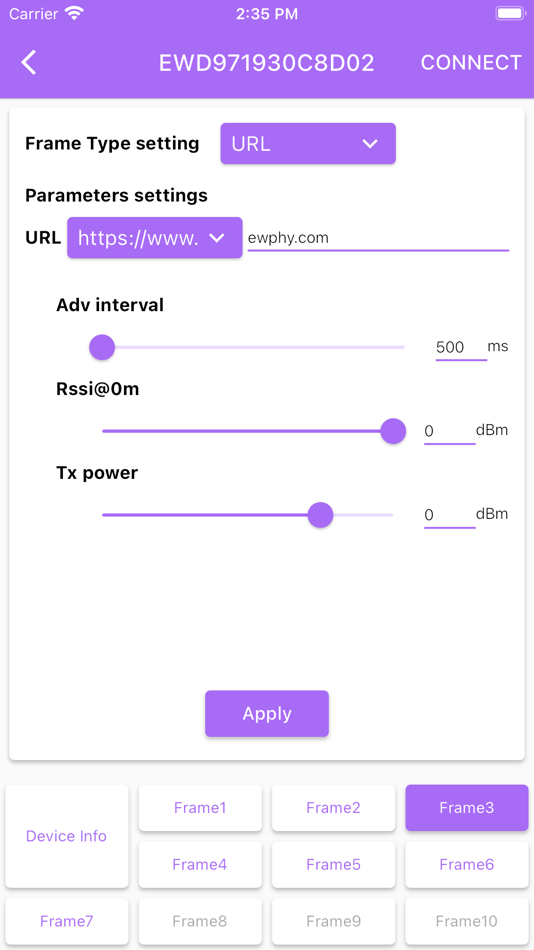#6. Beacons Tool (iOS) By: Shenzhen Yanwei Communications Technology Co., Ltd.