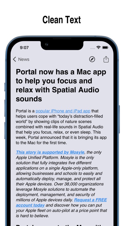 GoNews: news without adds
