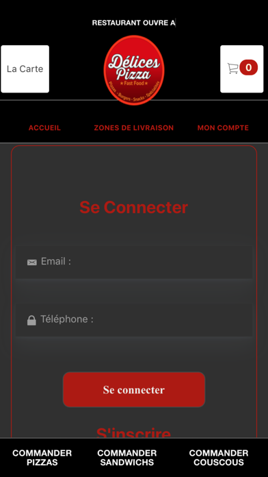 Delices Pizza Bonnieres Screenshot