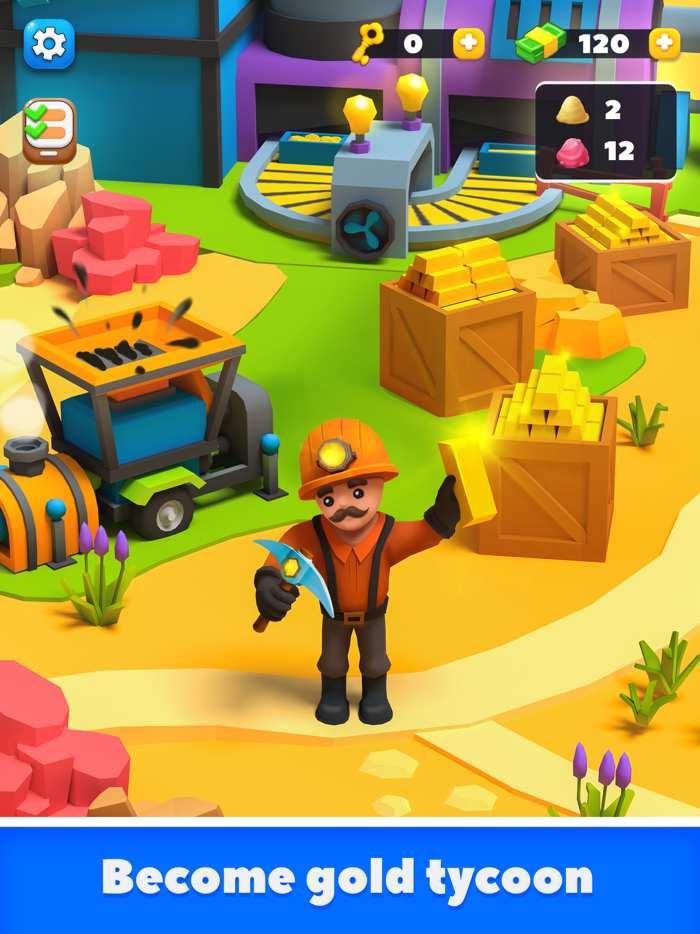 Gold Rush Idle Simulator