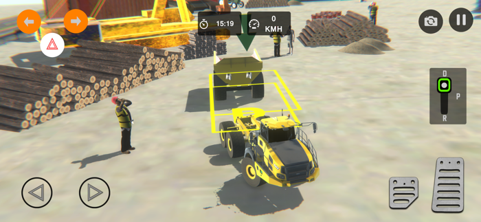 City Construction Dump Truck
