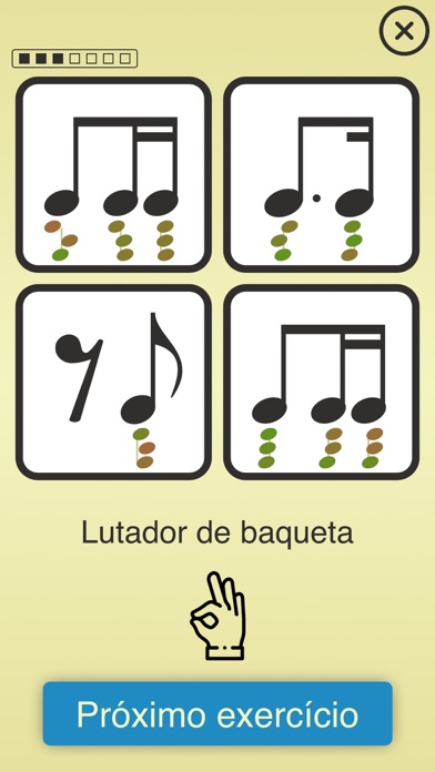Ritmo: Leia notas rítmicas.