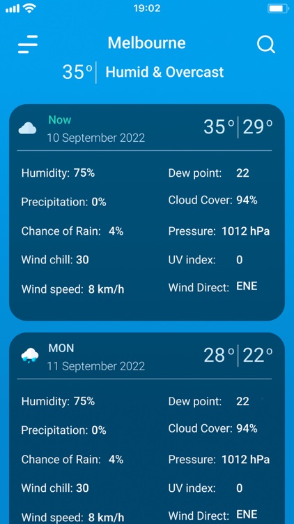 9Weather: Weather forecast screenshot-3