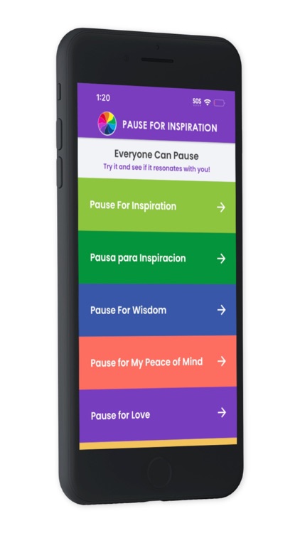 Pause for Inspiration App