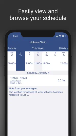 WhenToWork Employee Scheduling screenshot 2