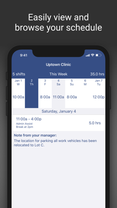 WhenToWork Employee Scheduling screenshot 2