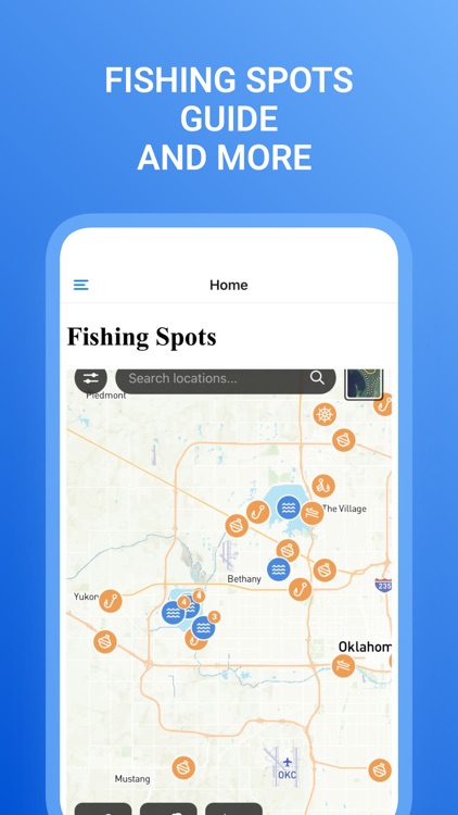 Fishing Spots App