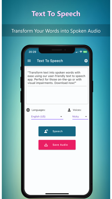 Text To Speech - Text Readerのおすすめ画像1