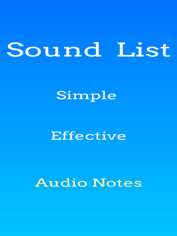 Screenshot #6 pour Sound List