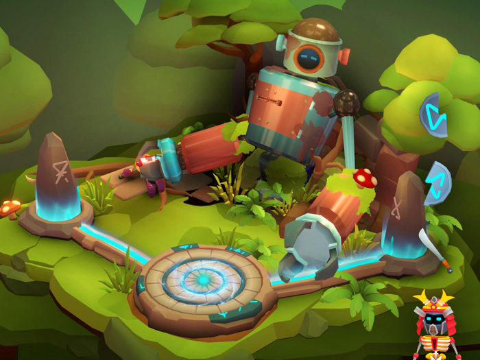 Tiny Robots Portal Escape