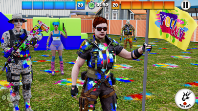 Paintball Battle Arena 3D Game Screenshot