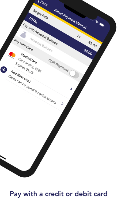 GLTC FlexFare Screenshot