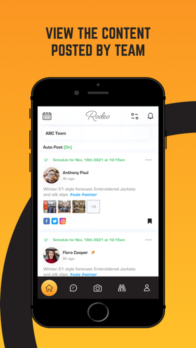 Rodeo - Social Media Scheduler Screenshot