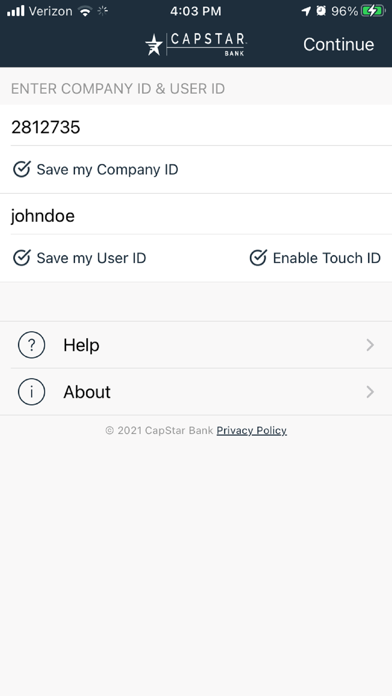 CapStar Flex Mobile Business Screenshot