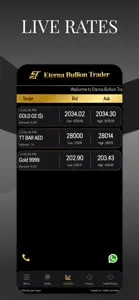 Eterna Bullion Trader screenshot #1 for iPhone