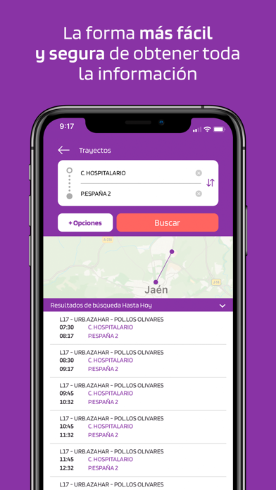 Transporte Urbano de Jaén Screenshot