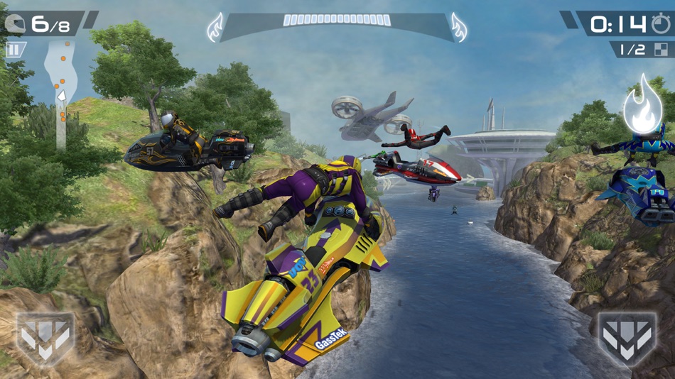 #2. Riptide GP2 (iOS) 由: Vector Unit