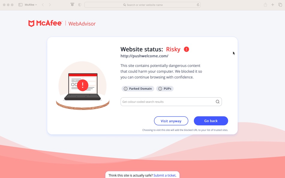 #3. McAfee® WebAdvisor (macOS) 게시자: McAfee, LLC.