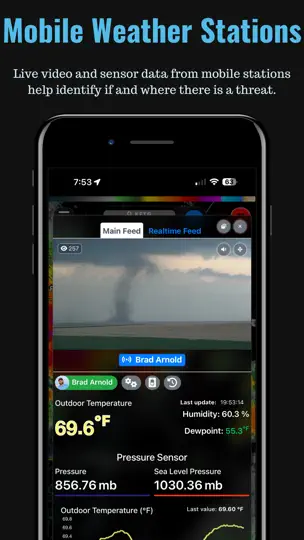 Screenshot von CyclonePORT auf dem iPhone 9