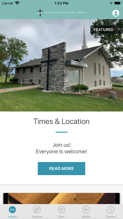 Widefield Bible Screenshot