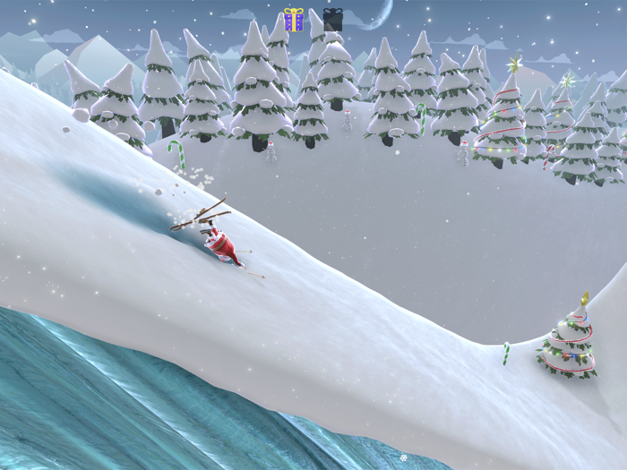 Santas Slippery Slope Ski Sim