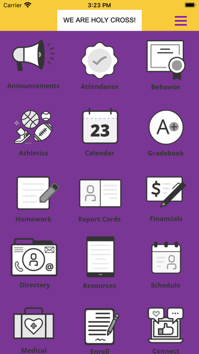 Holy Cross School Champaign Screenshot