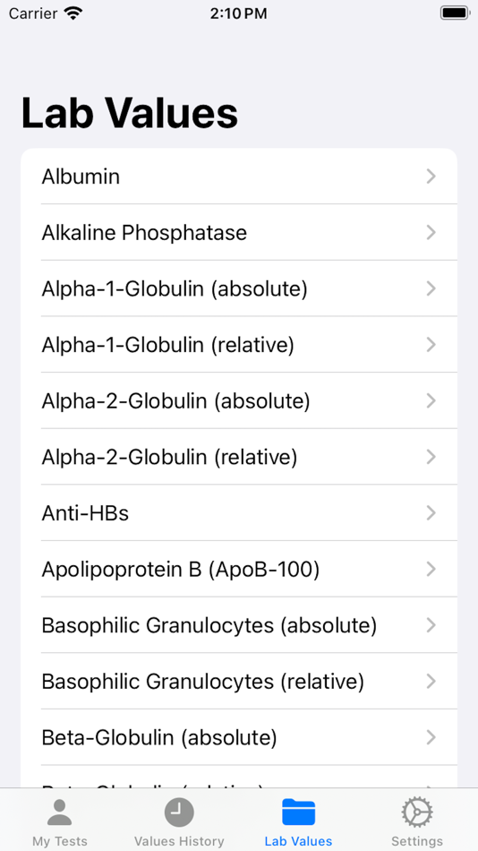 #5. Lab Tracker (iOS) 由: Tobias Bader