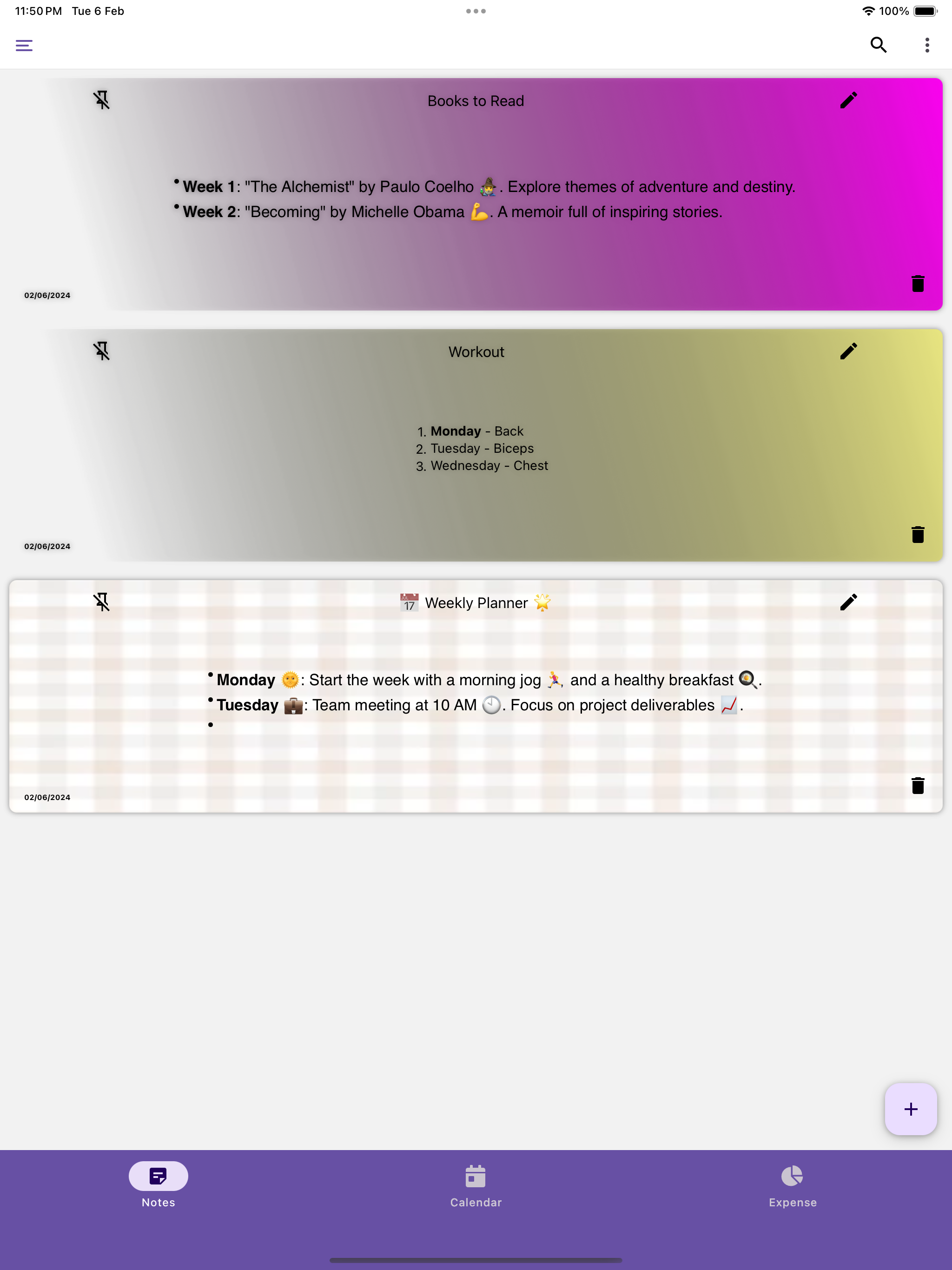 NoteMaster: Reminders & Money