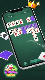 solitaire dash - win real cash iphone screenshot 1