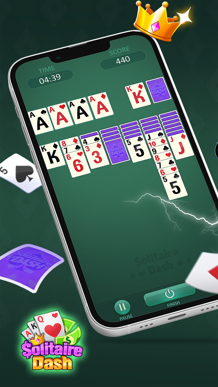 Solitaire Dash - Win Real Cash
