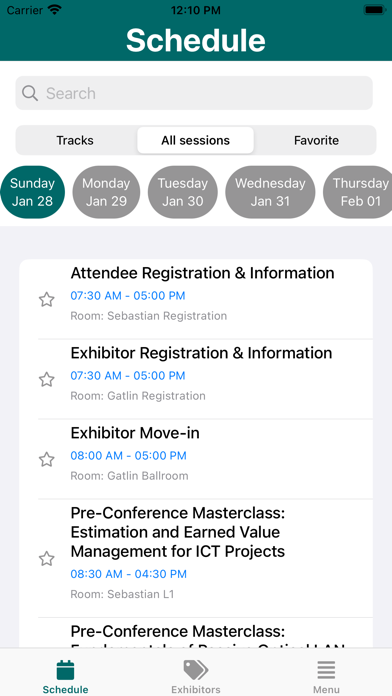 2024 BICSI Winter Conference Screenshot