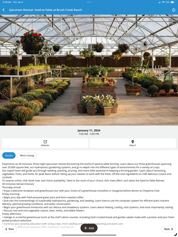 Discover Carbon County WY iPad screenshot 6 - Travel app