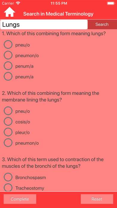 Pulmonology Medical Terms Quizのおすすめ画像7