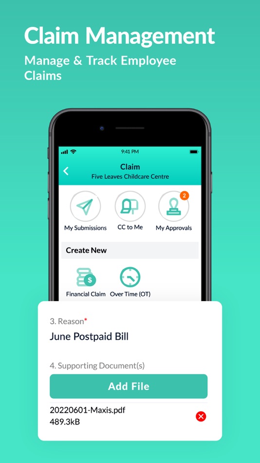 #5. EasyWork (iOS) 由: Exabytes Network Sdn. Bhd.