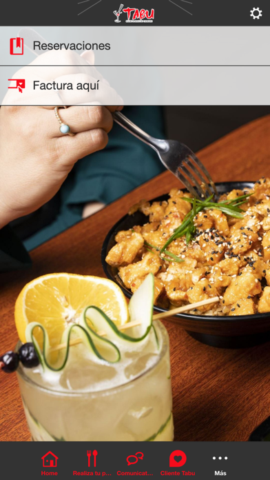Tabu Sushi App Screenshot