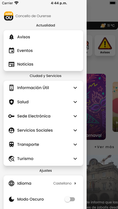 Ourense Concello Screenshot