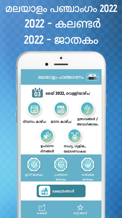 Malayalam Calendar 2022