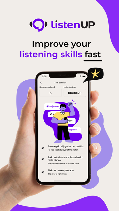 ListenUp Spanish Screenshot