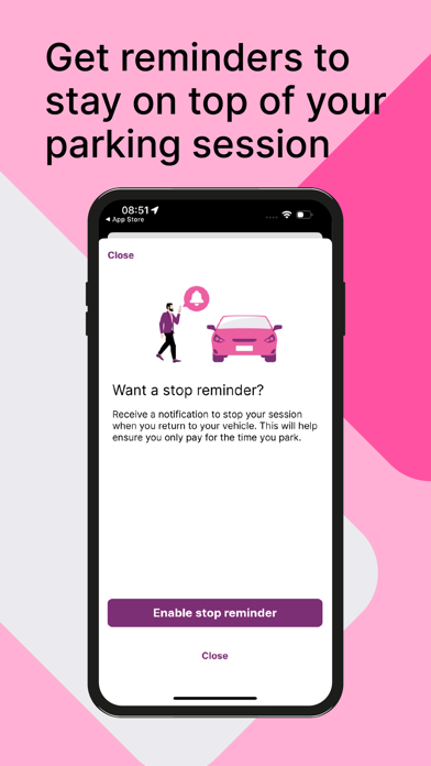 RingGo: Mobile Car Parking App Screenshot